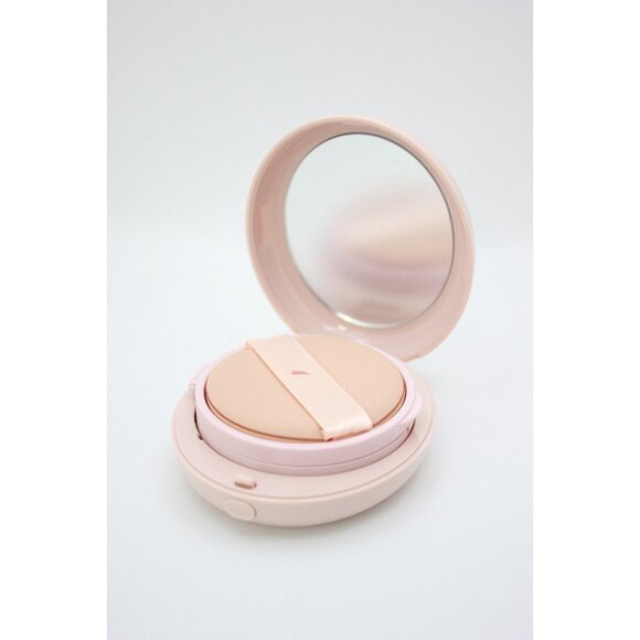 Happy Skin Second Skin Matte Serum Cushion Foundation SPF15 Soft Beige NIB - Picture 2 of 6